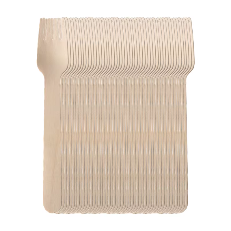 Fourcommuniste et Cuillères en Bois de Poulet, Accessoire Opaque, Convient pour les Fêtes, Camping, 