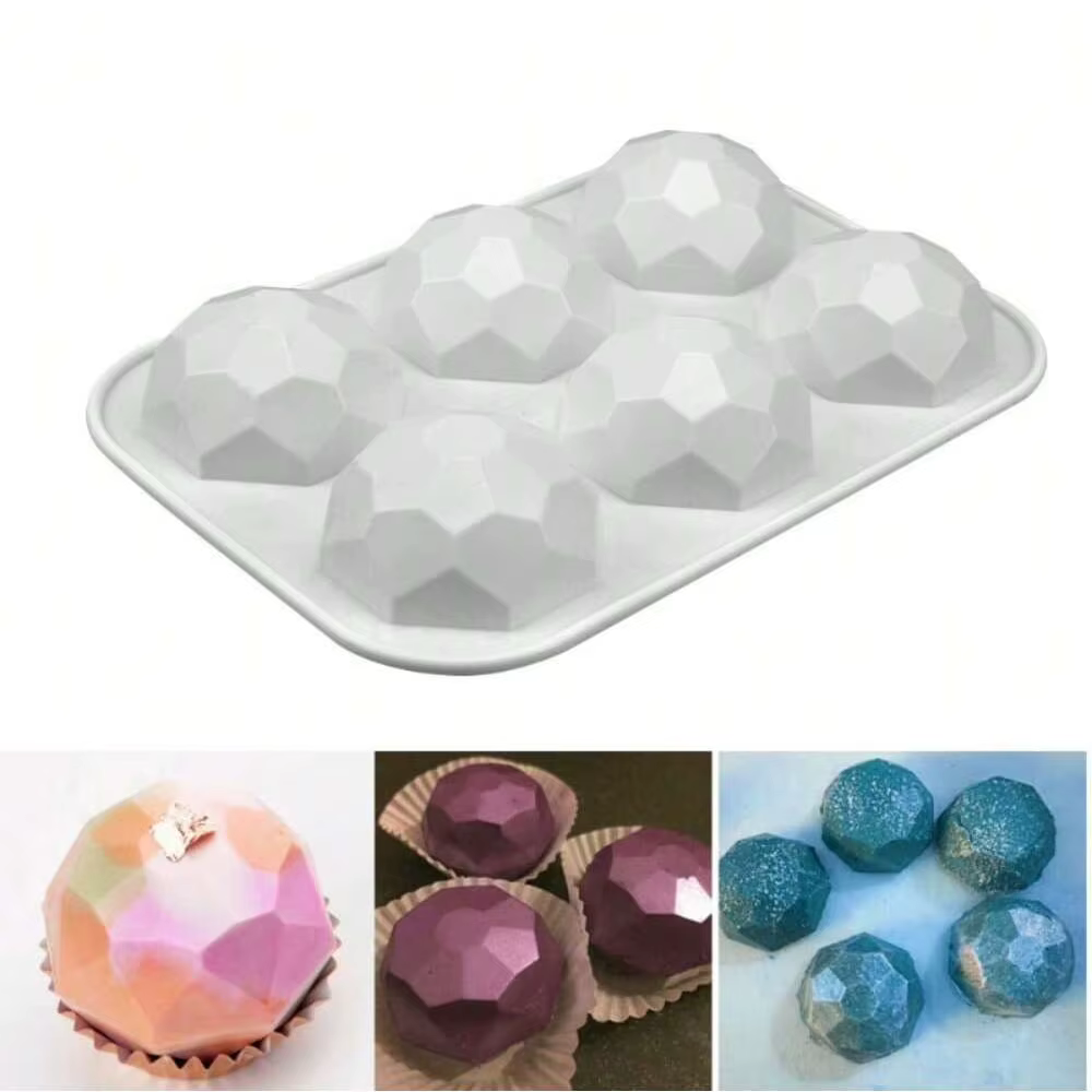 Moule à beignet en Silicone en forme de fleur, gâteau Fondant 3D, outil de cuisson au chocolat, moul