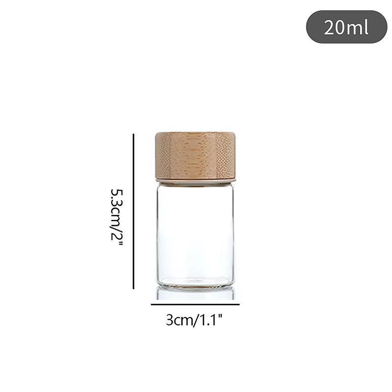 Mini Bouteille en Verre pour Café, Condoor, Lait, Jus, Étanche avec Couvercle, Pot Mason Portable Af