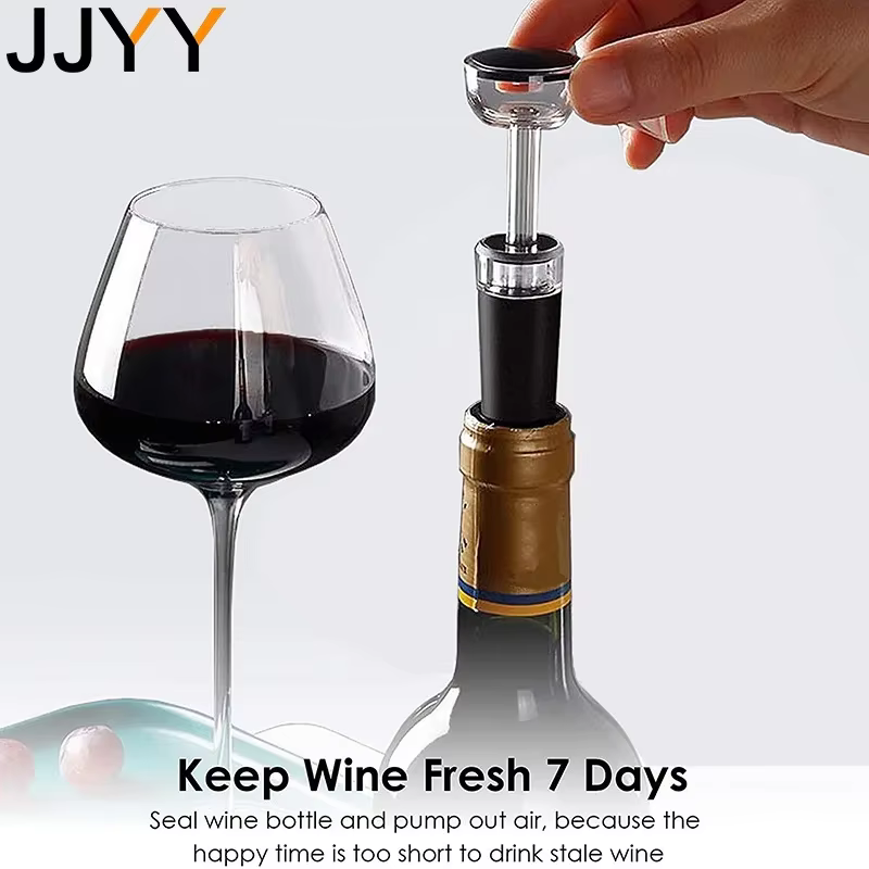 JJYY bouchon de conservation du vin bouchons de conservation bouchon de bouteille sous vide pompe en