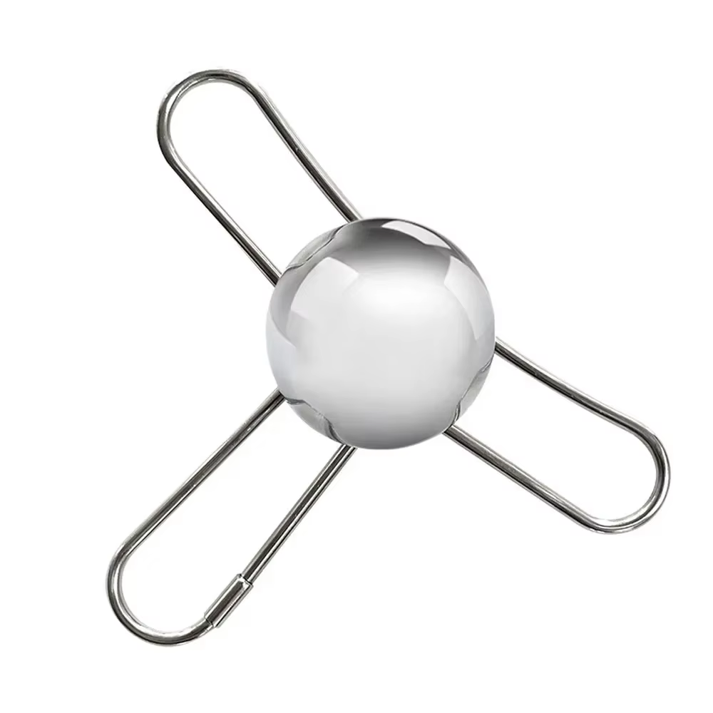 Boule réfrigérante réutilisable en acier inoxydable pour café expresso, outil de refroidissement et 