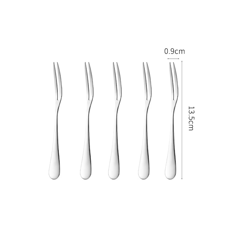 Fourchette en acier inoxydable pour la maison, fourchette à steak de pâtes de style occidental, four