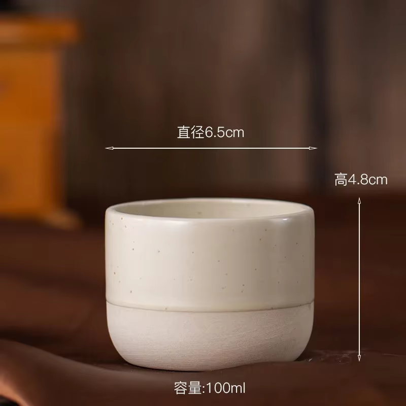 Tasse à café en céramique Vintage, 100ml, 180ml, 230ml, tasse à thé, cafés de style japonais, verres