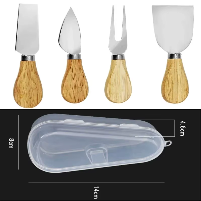Couteau à beurre en acier inoxydable, épandeur de confiture et de fromage, coupe-crème, ustensile mu