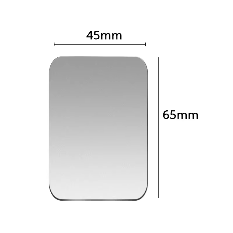 Support magnétique pour téléphone de voiture, rotatif, mini, en forme de bande, support en métal, ai