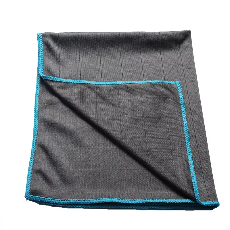 Chiffon de nettoyage en Fiber de carbone non pelucheux, polissage de vitres en verre, sans traces Mi