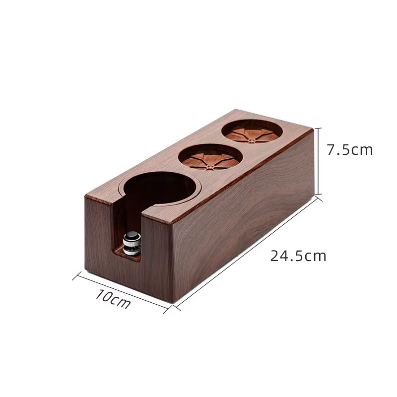 Station de doseur de café, support de poignée de café italien 51-58mm, distributeur universel de pre