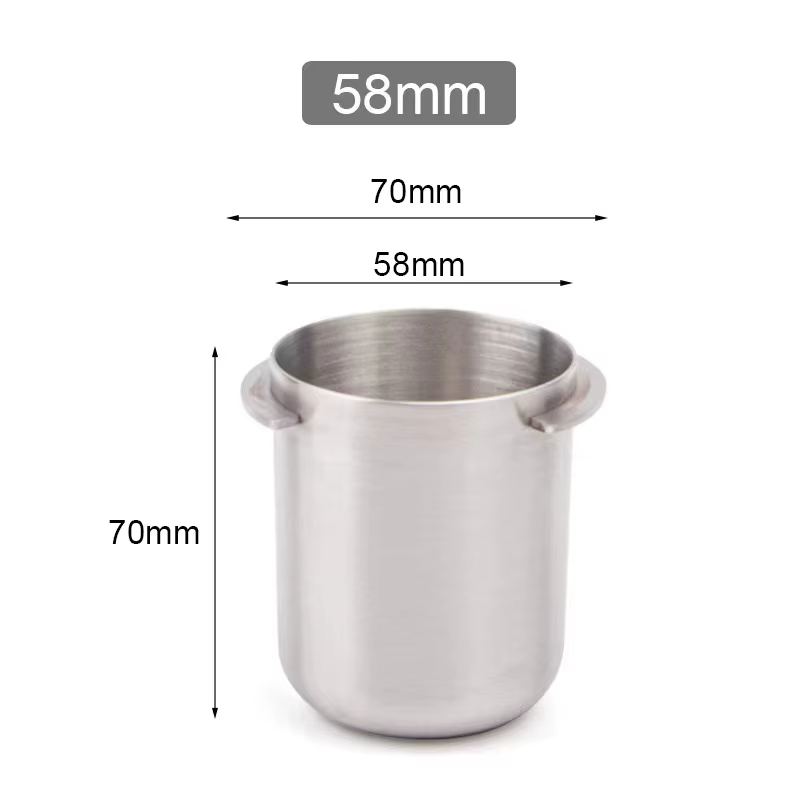 Tasse doseuse de café en aluminium pour Machine à expresso 51mm 58mm, porte-filtre, tasse à renifler