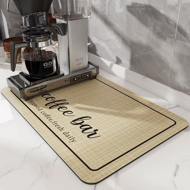 Tapis de Machine à café chaude, sans nettoyage, technologie antisalissure, coussin de contrôle de l'
