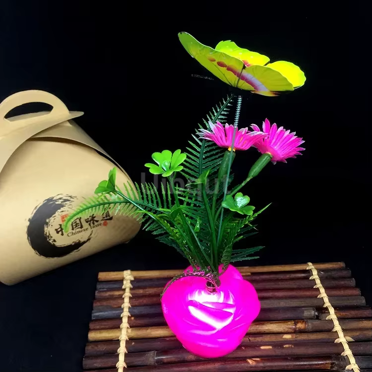 Assiette plateau dosh fruits de mer sushi bateau, décoration fleur plantes conception artistique pet