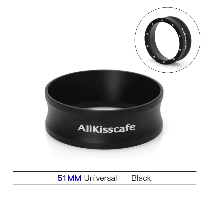 AliKisscafe – anneau de dosage de café, entonnoir magnétique pour expresso, 51mm 53mm 58mm, Delonghi