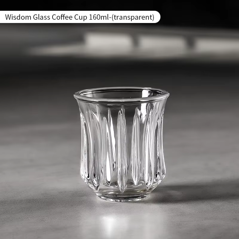 BINCOO 160ml verre tasse à café verres à boire pour expresso Cappuccino Latte tasse jus Cocktails ma