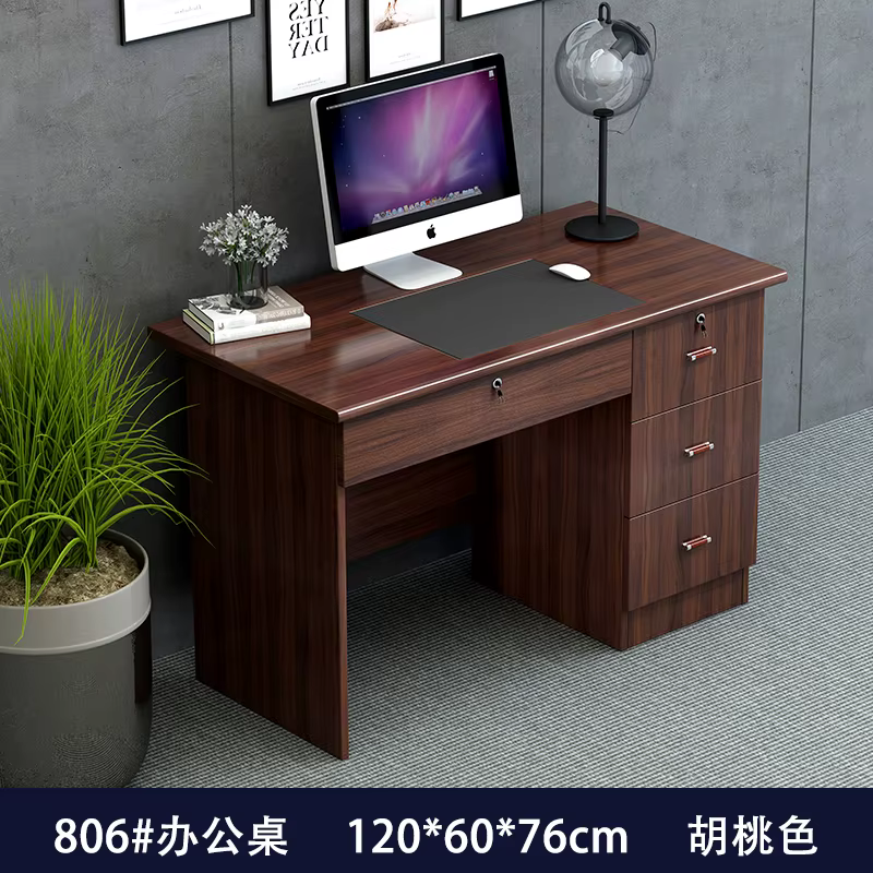 Décoration exécutive bureau bureau étude en bois moderne ordinateur jeu debout bureau affichage Escr