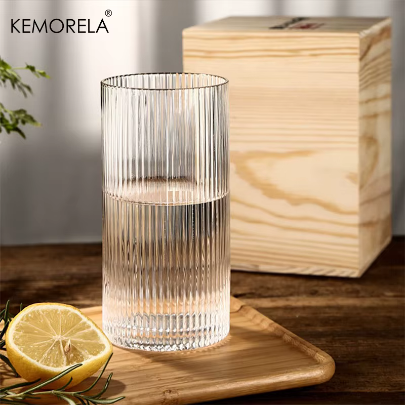 Ensemble de Verres à Cocktail Transparents, Verre de Lit de Style Vintage, Standard, Bar, Boissons, 