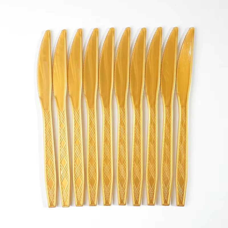 Grands assiettes en papier plateaux dorés assiettes à dîner assiette en papier jetable assiette alim