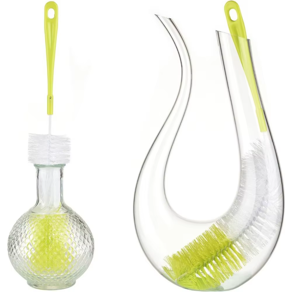Nettoyeur de brosse pour bouteilles longues de 16 pouces, pour laver le vin, la bière, les puits spo