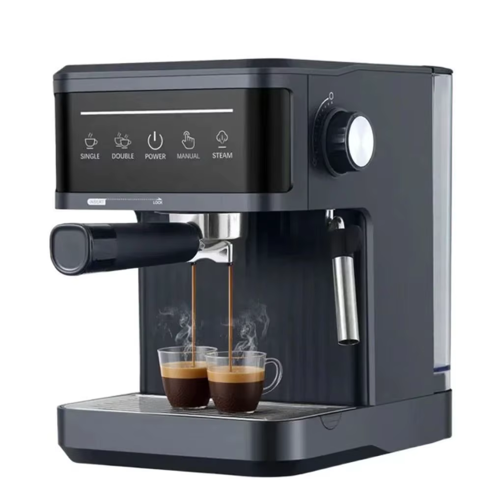 Machine à café domestique 20Bar, pompe à pression, économie d'énergie, autonettoyante, petit moulin
