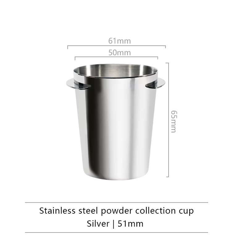 Tasse doseuse de café 51/58mm, tasses à mesurer les grains de café, remplacement en acier inoxydable