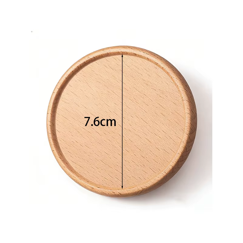 Sous-verres en bois pour thé et café, supports de tasses à boissons