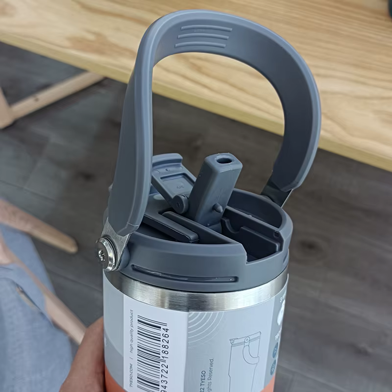 Tyeso tasse à café bouteille Thermos en acier inoxydable Double couche isolation tasse de voyage fro