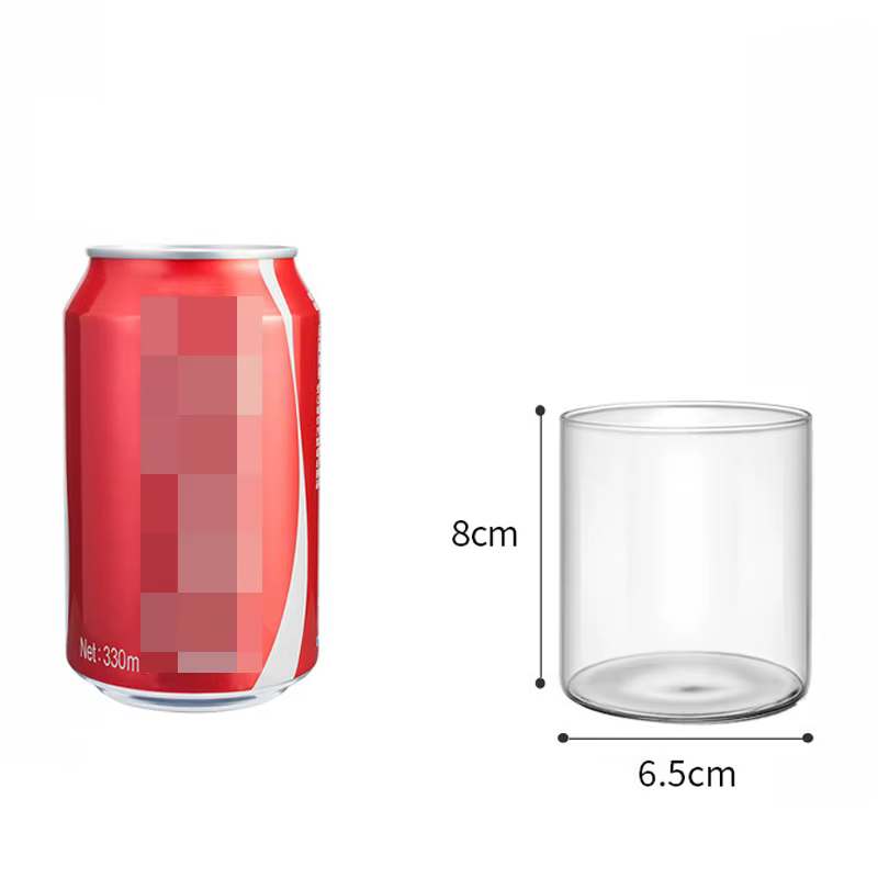 Vase en verre élégant, parfait pour les présentoirs de centres de table, 8 cm, 10 cm, 12 cm, 15 cm, 