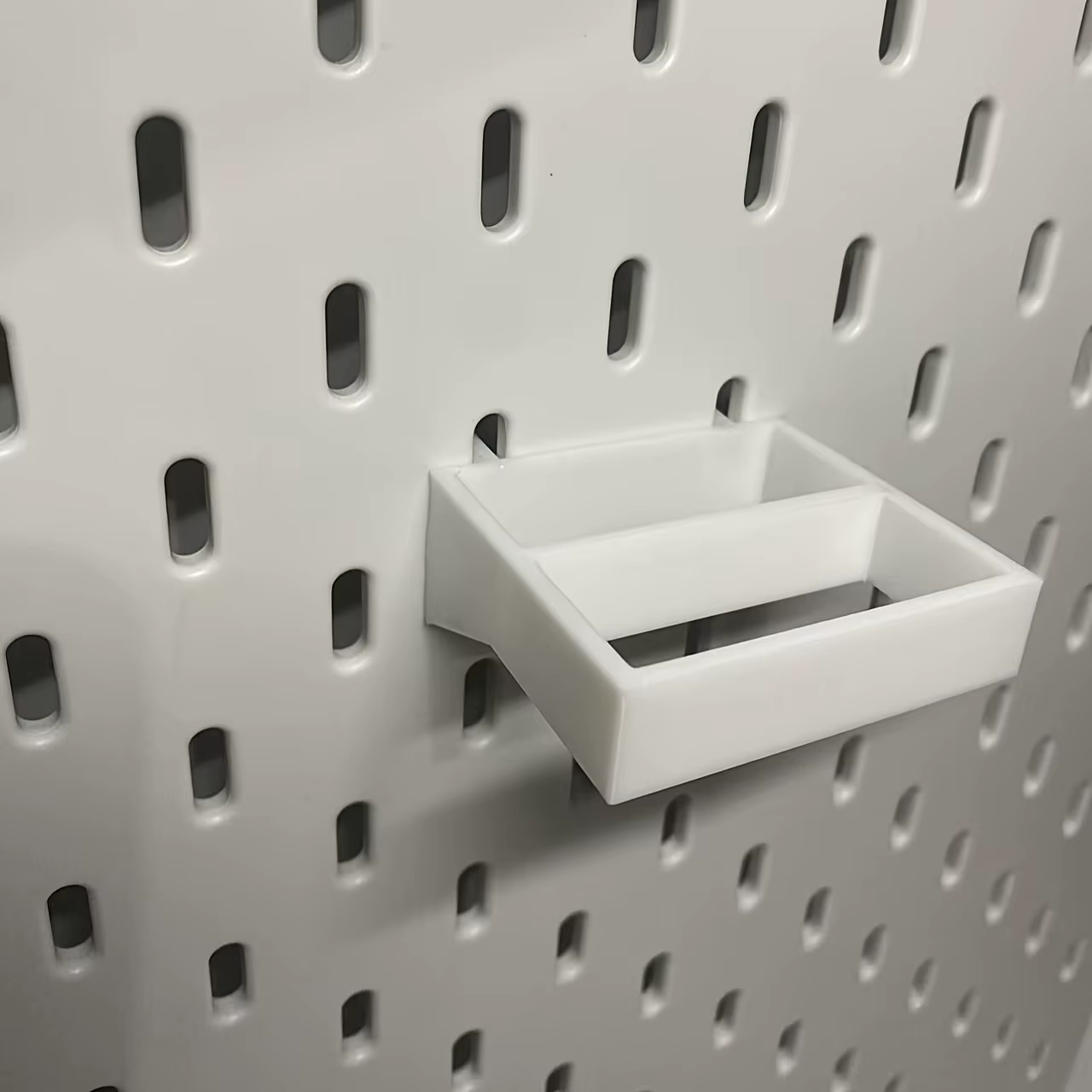 Pour IKEA Skadis pinces et ciseaux support de rangement blanc en plastique outil support de rangemen