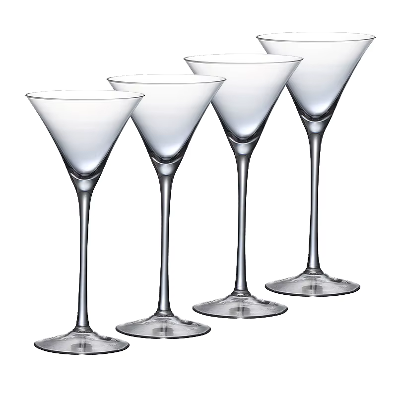 Ensemble de verres à cocktail et à martini, 130ml, 4 pièces