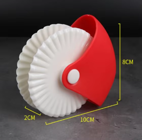 Cuisine Pizza pâtisserie treillis Cutter pâtisserie tarte décor Cutter roue en plastique rouleau pou