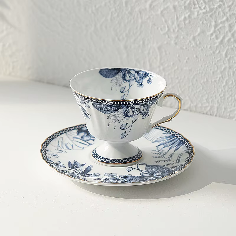Tasse à café et théière en céramique, ensemble de tasses à lait, café au lait, thé de l'après-midi,