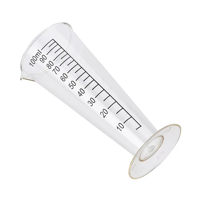 Tasse à mesurer transparente en acrylique de 100ml, avec échelle, outil de mesure de liquide de cuis
