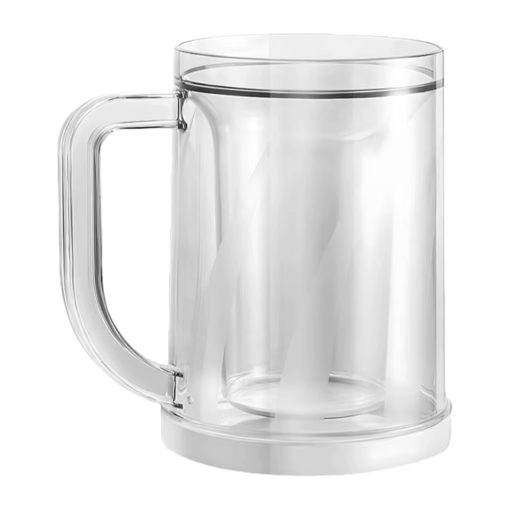 Gobelets réutilisables en plastique pour boissons froides, grande capacité, lavables, verres à bière