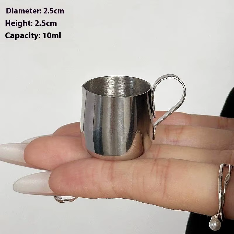Mini pichet à café et lait, 12.5/30ml, Latte Art, mousseur à lait, pichet de mesure en acier inoxyda