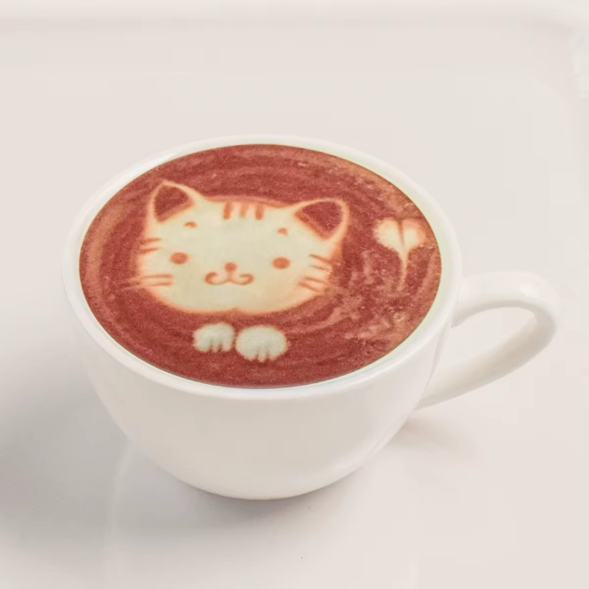 Décoration réaliste pour tasses de café, motifs latte et cappuccino artificiels, pour farces, art ca