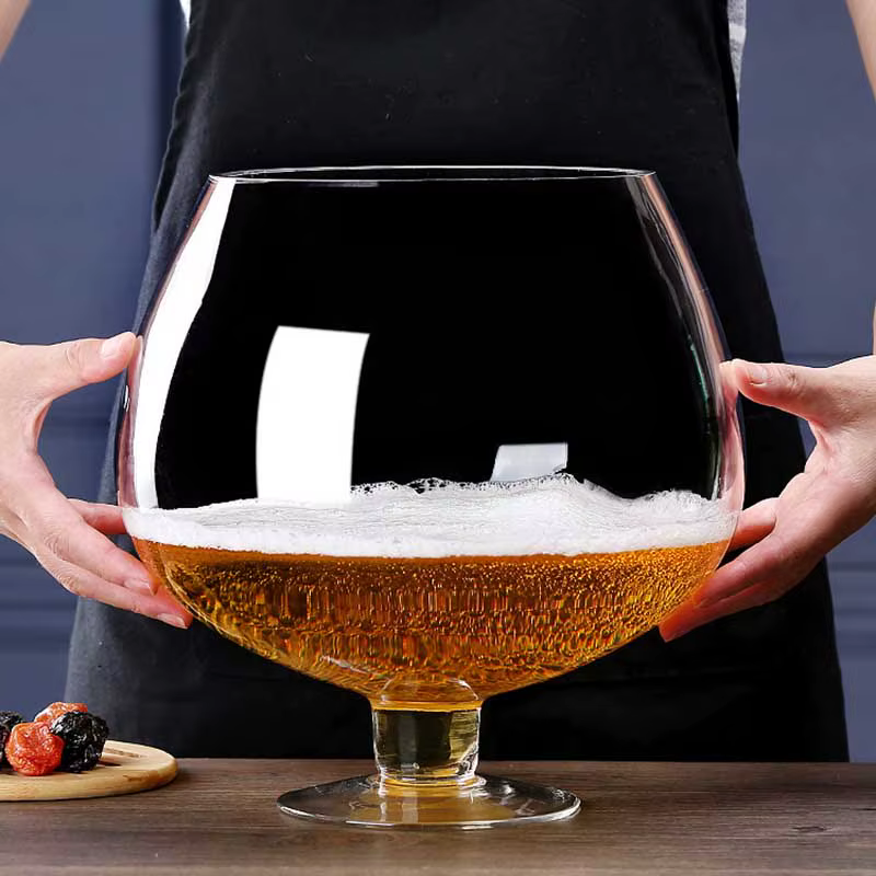 Verre à bière surdimensionné géant Overlord, tasse à bière créative, grande capacité, verre à vin dé