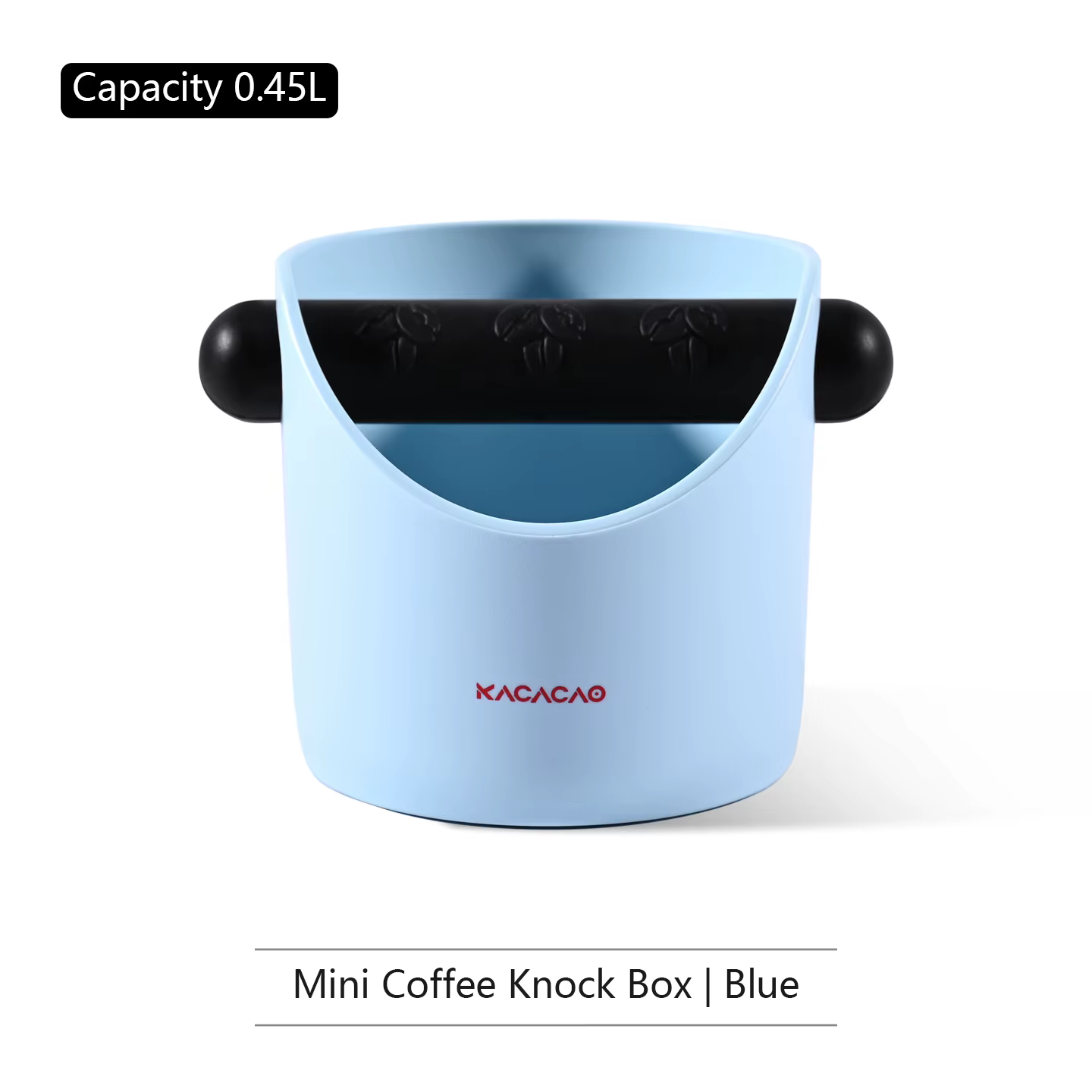 Boîte à déchets de café KACACAO antidérapante et antichoc pour barista