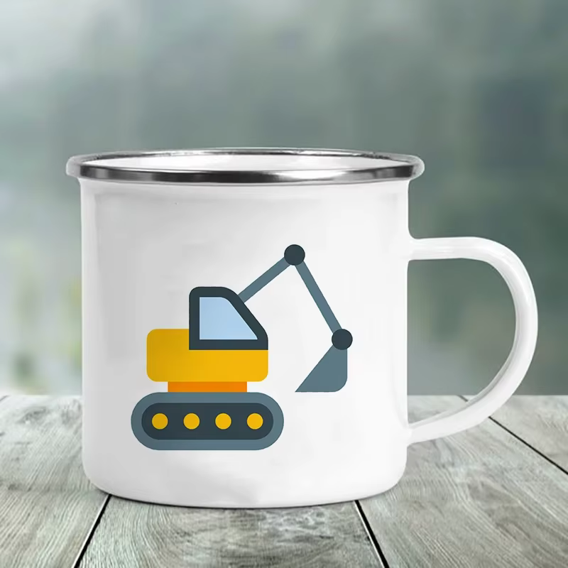 Tasses à café pour le petit-déjeuner, tasses à bière, tasses à thé, mugs en émail, vaisselle à boiss