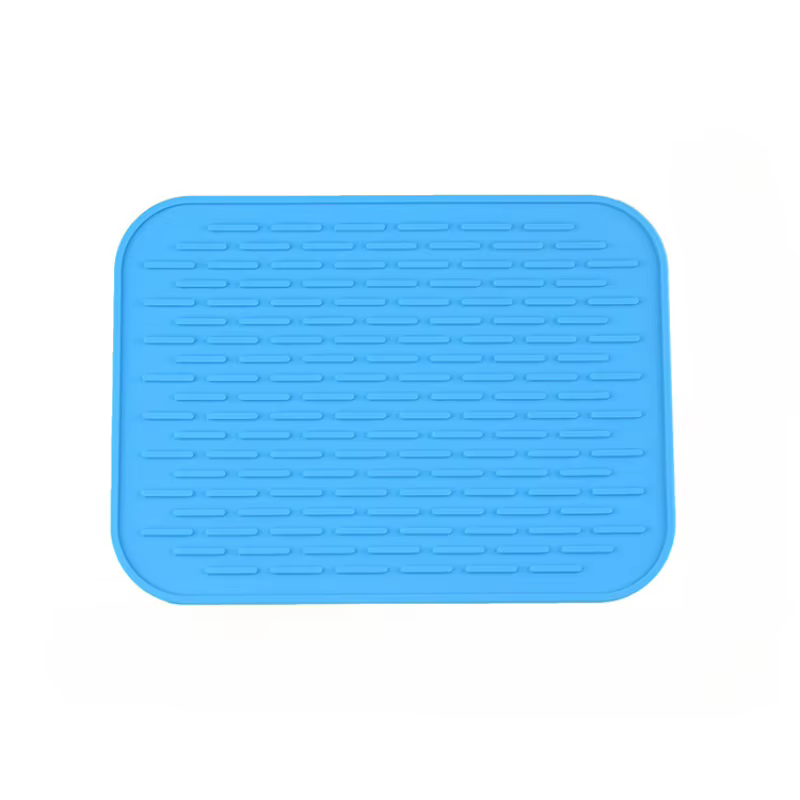 Napperon isolé en silicone pour objets de cuisine, accessoires de cuisine, tapis de bureau, tampons 