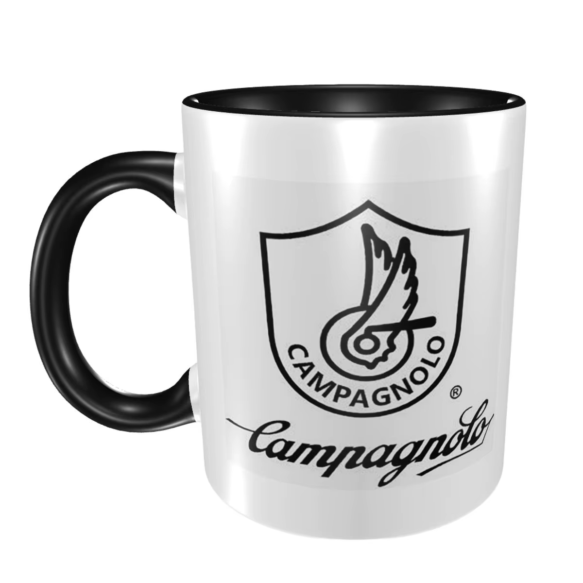 Tasse à café en céramique amusante Campagnolo Vintage, thème Tour de cyclisme italien, pour thé, lai