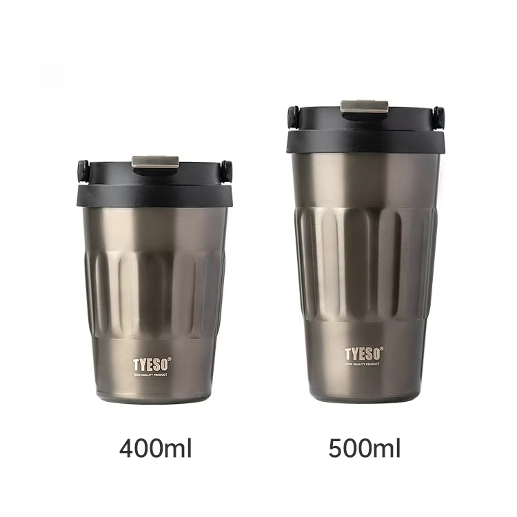 Tyeso – tasse à café Vintage, tasse de voyage isolée en acier inoxydable 304, Thermos portatif prati