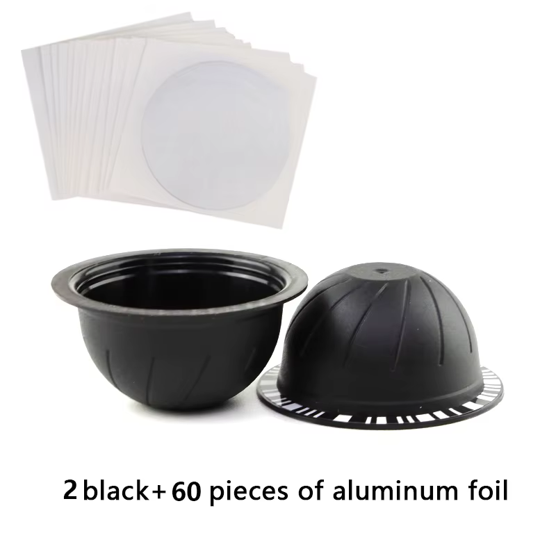 Capsules de café réutilisables, 2 pièces, 150ML/230ML, environ 60 fois en utilisant pour dosettes re