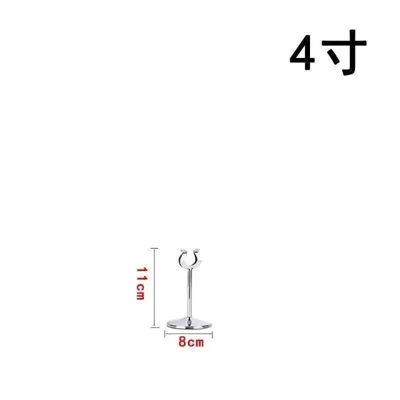 Porte-cartes de table, porte-numéros de table, support photo, support de menu pour restaurants, mari
