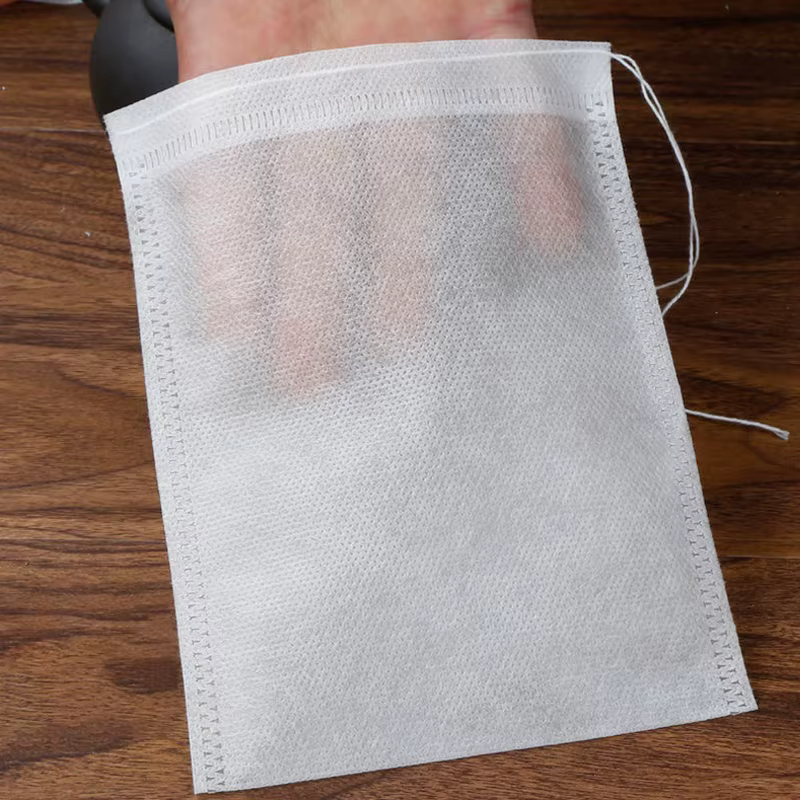 Sachets de Thé en Tissu Non Tissé avec Ficelle, Infuseur à Thé, Épices, Café, Thermoscellé, Poudres 