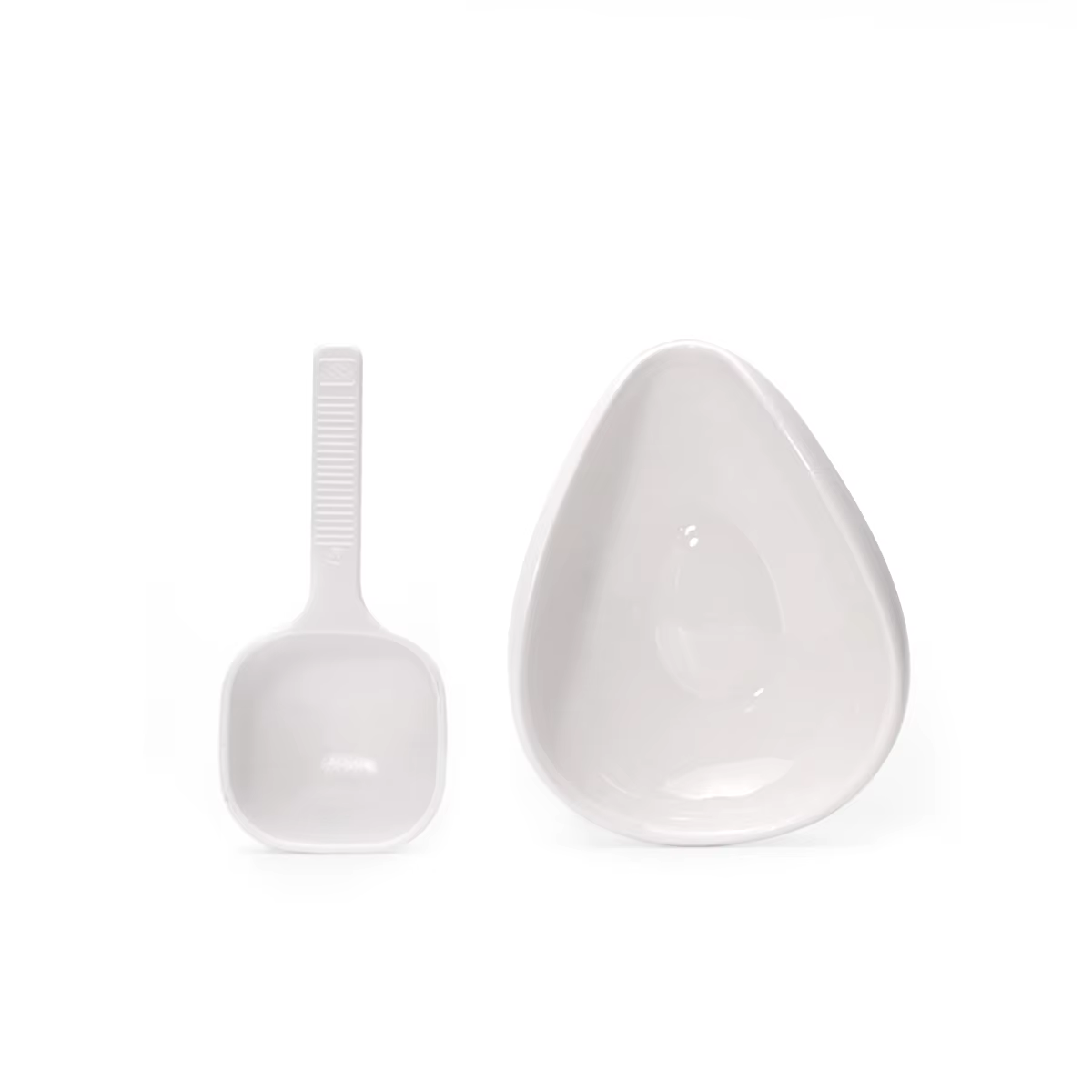 Kit tasse doseuse de grains de café et flacon pulvérisateur – Plateau en céramique avec pulvérisateu