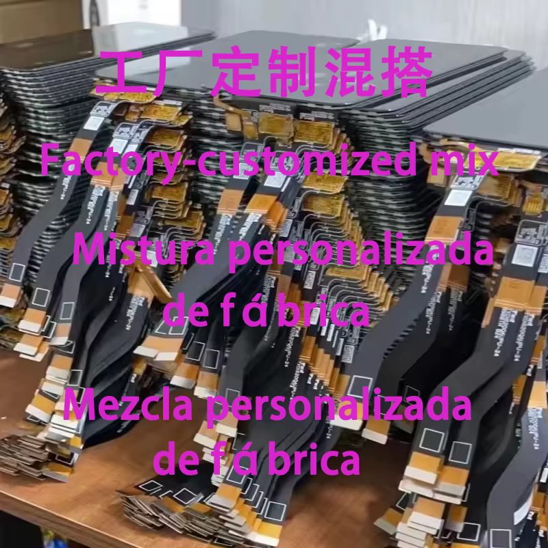 Vente en gros personnalisée d'écrans d'affichage pour téléphones portables de plusieurs modèles, dir