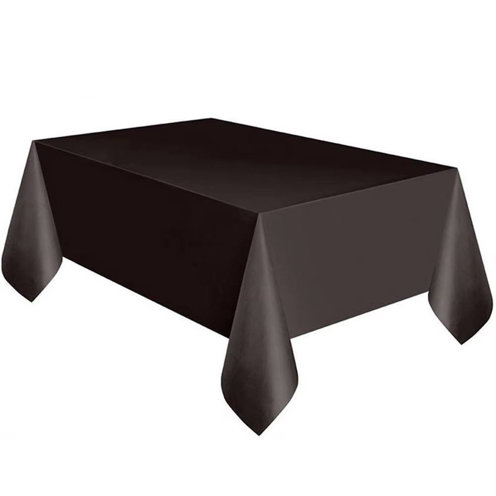 Grande Couverture de Table Rectangulaire en Plastique, Lingette Propre, Rouge, Blanc, Noir, pour ixd
