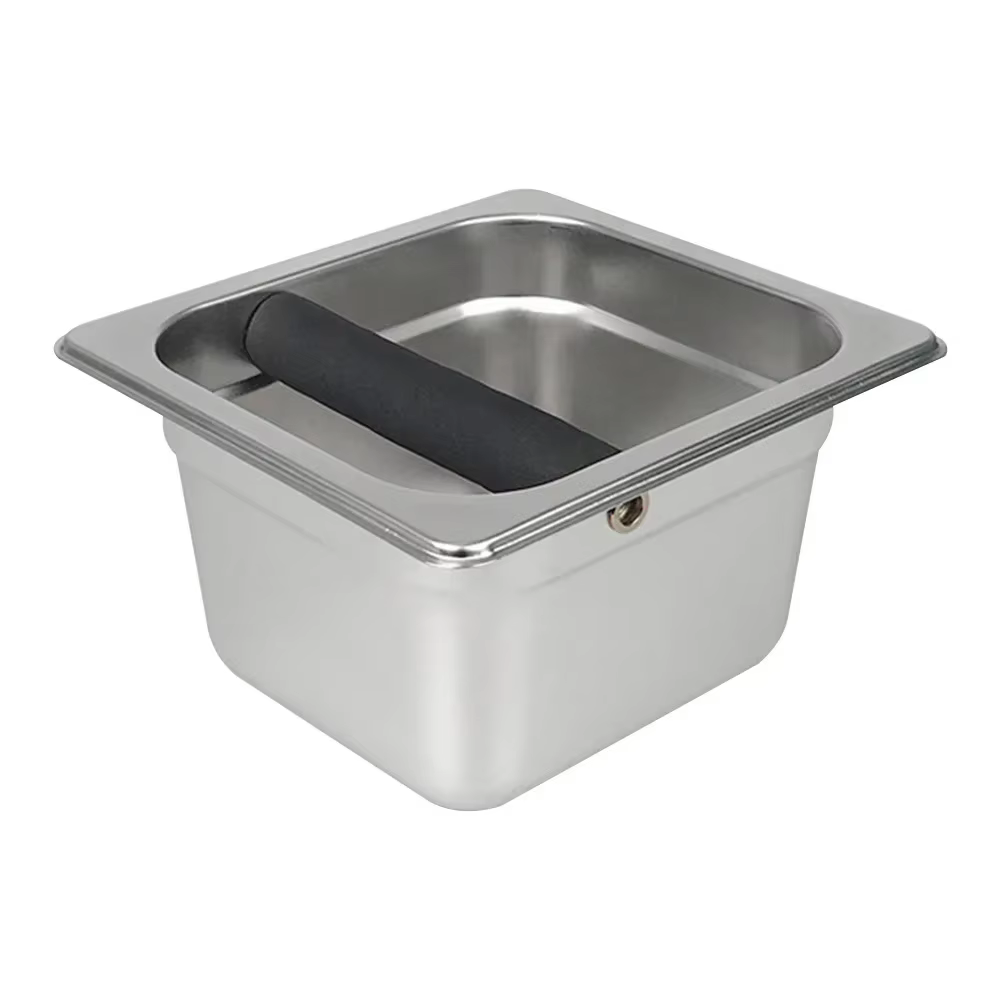 Knock Box-Poubelle à benne pour moudre le café Barista, poubelle à expresso anti-brûlure, mouture de