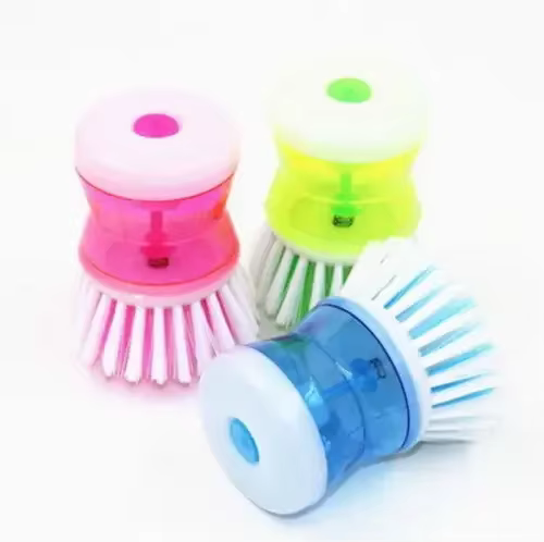 Brosse à vaisselle de cuisine avec distributeur Regina, épurateur de vaisselle, brosses à bulles, li