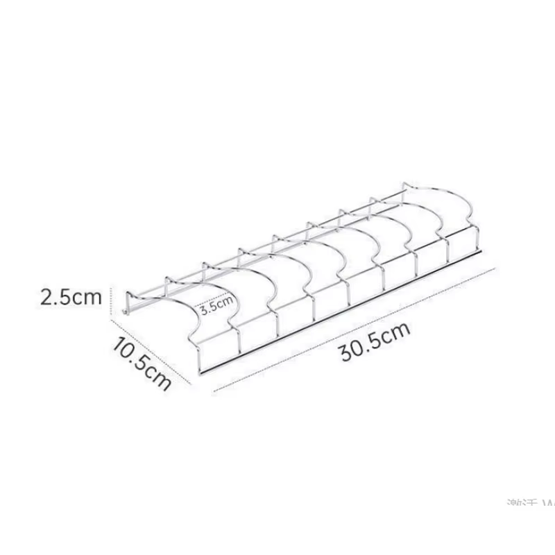Bol de cuisine, organisateur de plats, porte-vaisselle en acier inoxydable, couverts de maison, plat