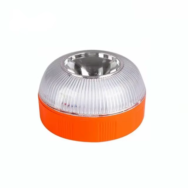 Balise d'urgence pour voiture, Rechargeable par USB, Induction magnétique, stroboscope automatique,