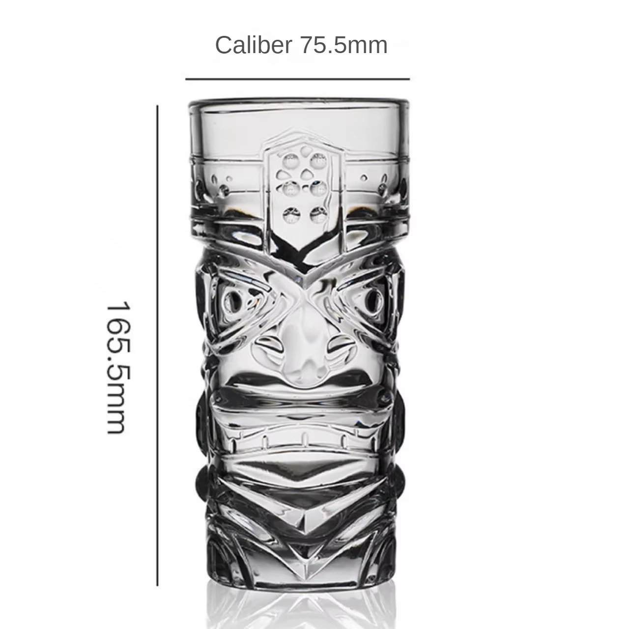 Verre à grimace en cristal, verre à cocktail hawaïen, verre à jus Tiki, verre à vie créatif